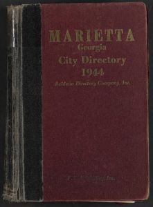 Marietta City Directory, 1944