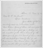 Letter: Akron, Ohio to R. C. M. Lovell, Marietta, Georgia