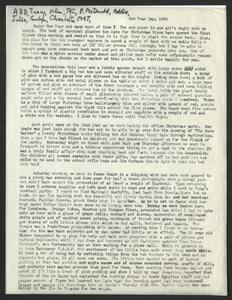 Frances J. Pratt Letters on the U.S. Foreign Policy Association, 1954-1955