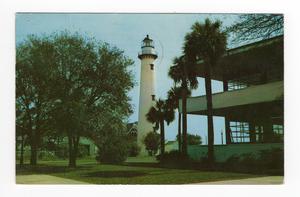 Lighthouse and Glynn County Casino, St. Simons Island, Ga
