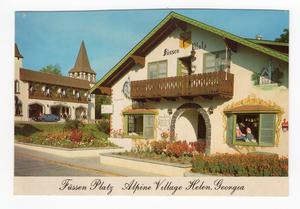 Füssen Platz, Alpine Village, Helen, Ga