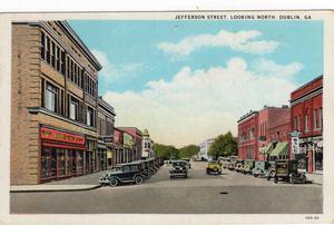 Jefferson Street, Looking North, Dublin, Ga
