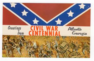 Greetings from Atlanta, Georgia - Civil War Centennial