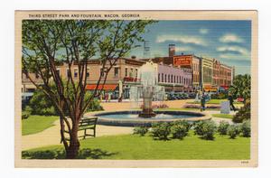 Third Street Park and Fountain, Macon, Ga
