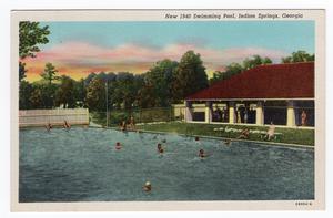 New 1940 Swimming Pool, Indian Springs, Ga