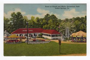 Scene at Hoard and Mullis Amusement Park, Indian Springs, Ga