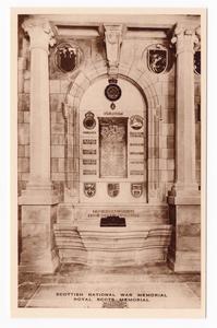Scottish National War Memorial, Royal Scots Memorial