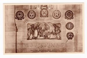 Scottish National War Memorial, Nursing Services Memorial