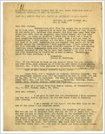 Letters between Sarah Singleton King, Laura Singleton Walker, and representatives of the Daughters of the American Revolution regarding the ancestry and history of the West family, descended from Sergeant James West