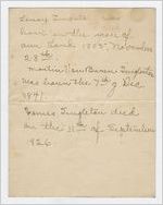 Note on the history of the Singleton family, Georgia
