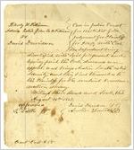 Civil court record: Pillman vs. Davidson, Waycross, Georgia, 1867 August 14