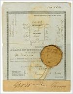 Land grant to H. Torrance, Appling County, Georgia, 1850 September 30