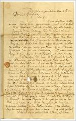 Letter: Milledgeville, Georgia, to Samuel Singleton, Edgefield, South Carolina, 1847 December 29