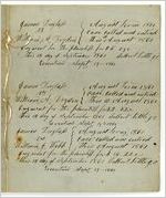 Civil court record: Various cases, Waycross, Georgia, 1861-1862