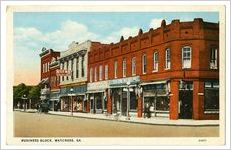 Business Block, Waycross, Ga. Mary Street, (ca. 1922)