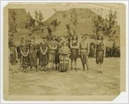 Photograph of Citizens Dressed as Native Americans, Peach Festival, Fort Valley, Peach County, Georgia, 1923