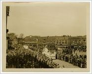 Photograph of the Peach Festival Parade in Fort Valley, Peach County Georgia, 1924.