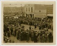 Photograph of Couples Dancing in the Street at Peach Festival, Fort Valley, Peach County, Georgia, 1924