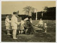 Photograph of Queen, Mrs. Alfred Hume Jr., Being Crowned at Peach Festival, Fort Valley, Peach County, Georgia, 1924