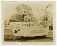 Photograph of Boat Float in Peach Festival Parade, Fort Valley, Peach County, Georgia, 1925