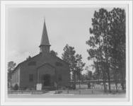 Photograph of chapel at Bainbridge Army Airfield, Bainbridge, Georgia, 1944 June