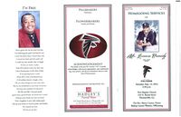 Sunrise: Aug. 8, 1953, Sunset: Sept. 4, 2014, Homegoing Services of Mr. Lorenza Crumidy "LO", Atlanta Falcons, Saturday, Sept. 13, 2014, 2:30 p.m., First Baptist Church, 210 N. Broad Street, Thomasville, Ga., The Rev. Marty Carnes, Pastor, Bishop Lawyer Watson, Officiating