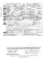 Certificate of death/state of Georgia, Catherine Frost