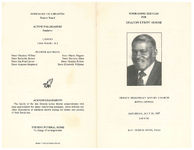Services for Deacon Leroy Horne, 72, of Boston, are to be conducted at 3 p.m. Saturday, July 25, 1987, at Trinity Missionary Baptist Church at Boston, where he was a member. The Rev. Homer Davis will officiate and interment will be in Boston Cemetery by Stevens Funeral Home of Quitman.