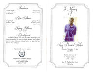In memory of Larry Bernard Hudson, Saturday, November 17, 2012, 1:00 p.m., Beulah M.B. Church, 1st Avenue Southwest, Cairo, Georgia, Rev. Dr. Dellise Cox, pastor, officiating