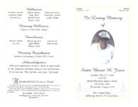 In loving memory of Sister Bessie M. Jones, Saturday, March 30, 2013, 1:00 p.m., Shiloh Missionary Baptist Church, 300 Harris Street, Thomasville, Georgia 31792, Rev. Curnell Henry, officiating minister & church pastor