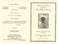 Homegoing service for the late Sister Minner Kirksey, Saturday, November 23, 1996, 12:00 noon, Ford Chapel A.M.E. Church, Monticello, Florida, Reverend Charles Evans, pastor