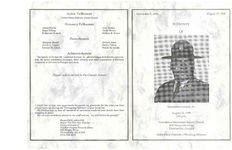 In memory of Lawrence Lawyer, Sr., August 26, 1995, 2:00 p.m., Providence Missionary Baptist Church, 1215 Magnolia Street, Thomasville, Georgia, Elder Oscar Franklin, officiating minister