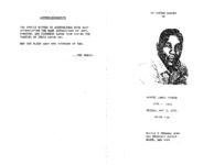 In loving memory of Robert James Parker, Friday, May 3, 1991, 10:00 a.m., McCall's Funeral Home, 984 Prospect Avenue, Bronx, New York