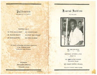 Funeral services for the late Mr. Melvin Reid, Saturday, October 2, 1976, 3:00 p.m., Mt. Zion Baptist Church, Thomasville, Georgia, rev. Frank Monroe, officiating