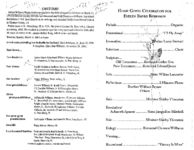Home going celebration for Evelyn Banks Robinson