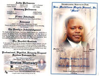 Homegoing services for bro. Markilious Megale Samuel, Sr., "Mark", Saturday, January 29, 2011, 3:00 p.m., Lamar Street Church of Christ, brother Arthur Medlock, evangelist, officiating