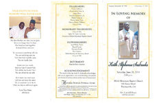 In loving memory of Keith Alphonso Seabrooks, Saturday, June 28, 2014, 2:00 p.m., Shiloh Missionary Baptist Church, 300 Harris Street, Thomasville, GA, rev. Curnell Henry, officiating