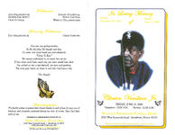 In loving memory of Clinton Vandiver Jr., Friday, June 27, 2008, visitation - 10:00 a.m., service - 11:00 a.m., Wallace Broadview Funeral Home, 2020 West Roosevelt Road - Broadview, Illinois 60155, reverend Noel Hollingsworth, officiating