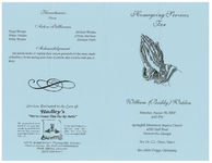 Homegoing services for William (Buddy) Walden, Saturday, August 29, 2009, 4:00 p.m., Springhill Missionary Baptist Church, 4293 Hall Road, Thomasville, Georgia, rev. Dr. C.L. Green, pastor, rev. Alvin Griggs, officiating