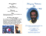 Homegoing celebration for Kent Lee "Pimp" Webb, Saturday, November 15, 2008, 3:00 p.m., The Greater Macedonia M.B. Church, 1006 Holley Street, Bainbridge, Georgia 39818, reverend Henry L. Flowers, Jr., pastor, reverend Adolph Noble, Sr., officiant