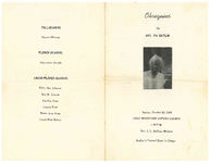 Obsequies for Mrs. Ida Gatlin, Sunday, October 19, 1969, First Missionary Baptist Church, Thomasville, Georgia, 1:00 p.m., Rev. I.L. Mullins, minister