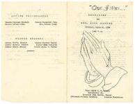 Obsequies for Mrs. Dora Greene, Thursday, March 26, 1970, 3:00 p.m., Piney Grove M.B. Church, Tallahassee Rd., Reverend John Harris, pastor