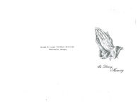 In loving memory, Joyce Evett Gunn, funeral service, graveside Boston City Cemetery, Friday, September 26, 2008, 10:00 a.m., interment, Boston City Cemetery, officiating, Rev. Allen Hartsfield