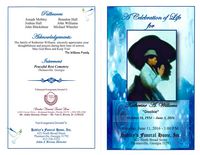 A Celebration of Life for Katherine A. Williams "Doobie", Saturday, June 11, 2016-1:00 P.M., Hadley's Funeral Home, Inc., 622 North Broad Street, Thomasville, Georgia 31792
