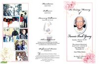 In Loving Memory of Fannie Bush Young, Saturday, February 18, 2017,  Willowhead Missionary, Baptist Church, East Calhoun Street, Thomasville, GA, Pastor William Brinson, Rev. James N. Green, Jr., Officiating