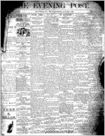 The evening post, 1890 August 8