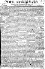 Missionary (Mount Zion, Ga.), 1822 May 6