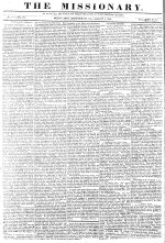 Missionary (Mount Zion, Ga.), 1822 August 5