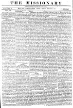 Missionary (Mount Zion, Ga.), 1822 October 7