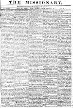 Missionary (Mount Zion, Ga.), 1824 October 18